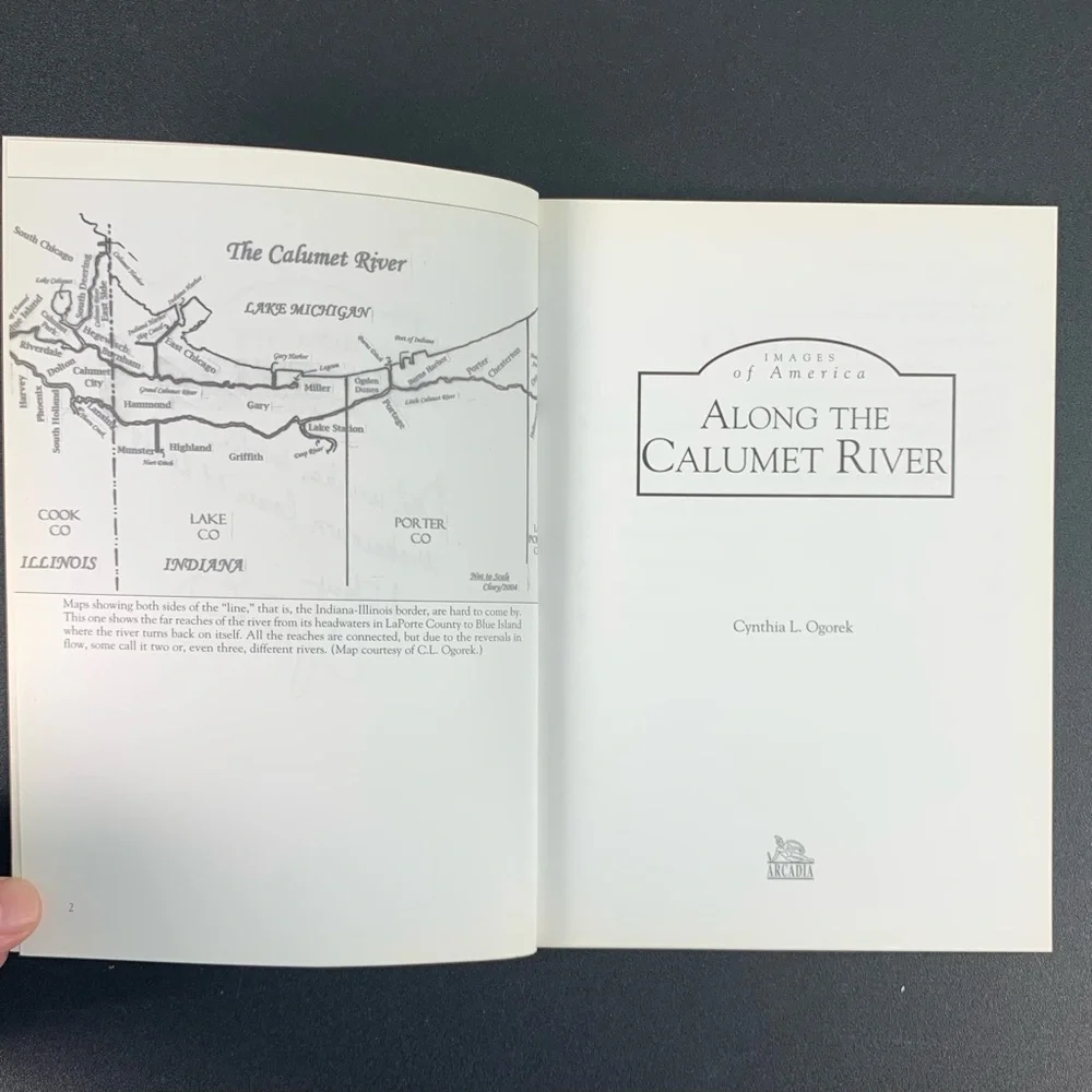 Along the Calumet River by Cynthia L. Ogorek. 2004. Signed Copy.